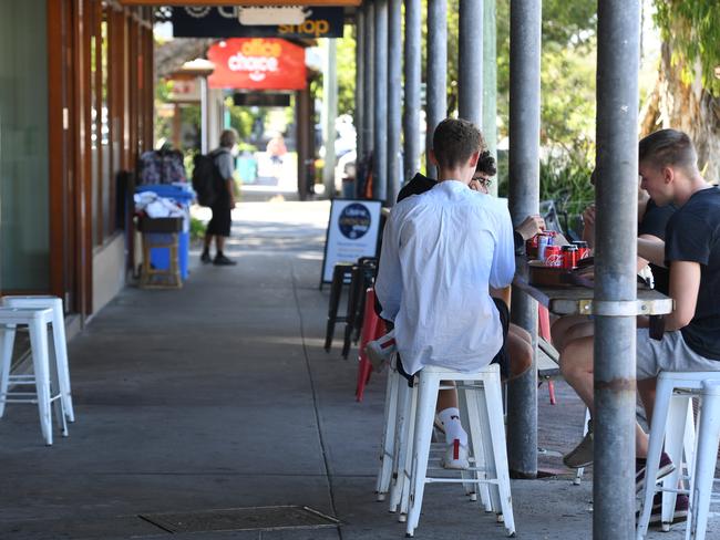 Byron Bay was remarkeably quieter as coronavirus (COVID-19) fears affect people's behavioural patterns. There were still people out and about but less traffic and less people were obvious.