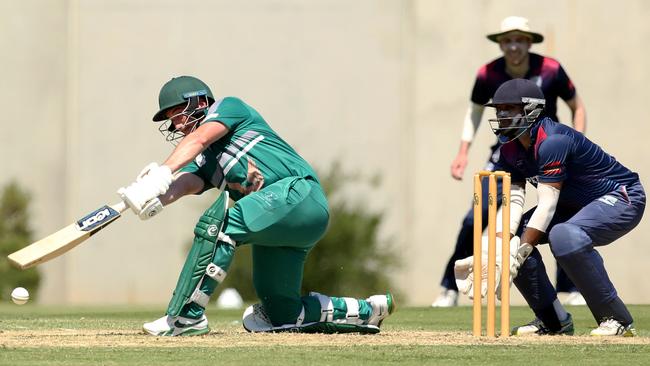 VTCA: Airport West St Christopher's batsman Dan Salpietro. Picture: Stuart Milligan