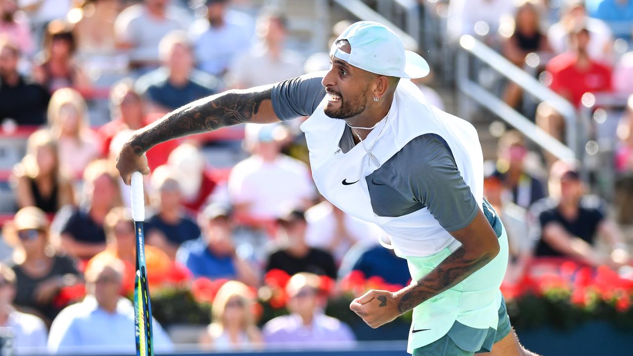 Nick Kyrgios is through to the quarter-finals.  Photo: Getty Images