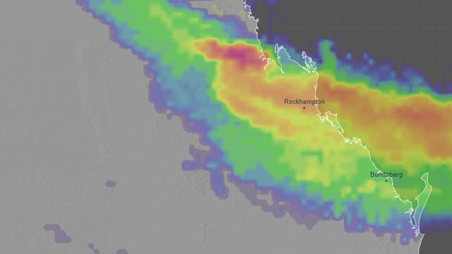 Central Queensland has been hit with record breaking rain and the weather bureau predicted further falls for the state.