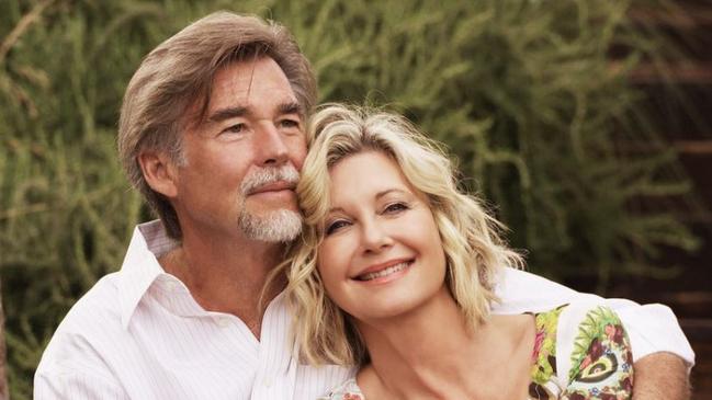 Olivia Newton-John and husband John Easterling.