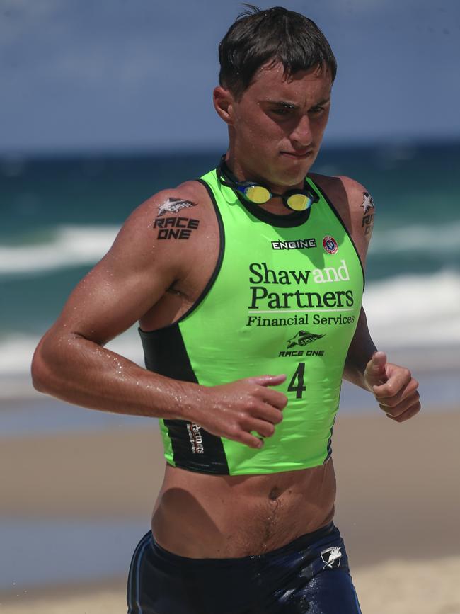 Zach Morris on Day 1 of the Shaw and Partners Iron Man /Woman Series at North Burliegh. Picture: Glenn Campbell