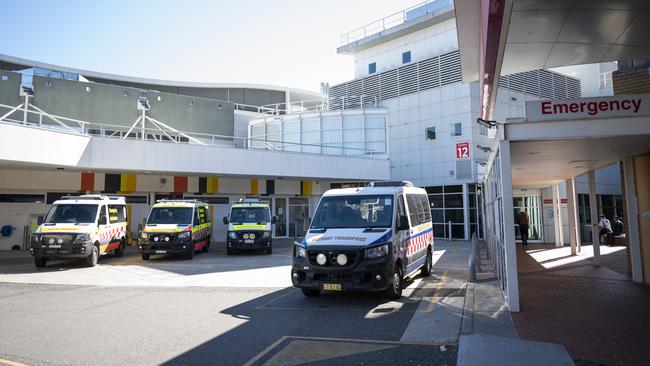 Canberra Hospital, where Manfred Uhle is now being held. Picture: NCA NewsWire / Martin Ollman