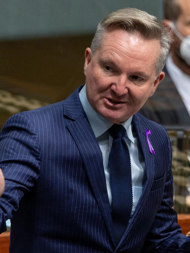 Energy Minister Chris Bowen. Picture: NCA NewsWire / Gary Ramage