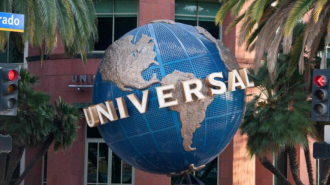 A view of the Universal Music Group headquarters in Santa Monica, California. Picture: AFP