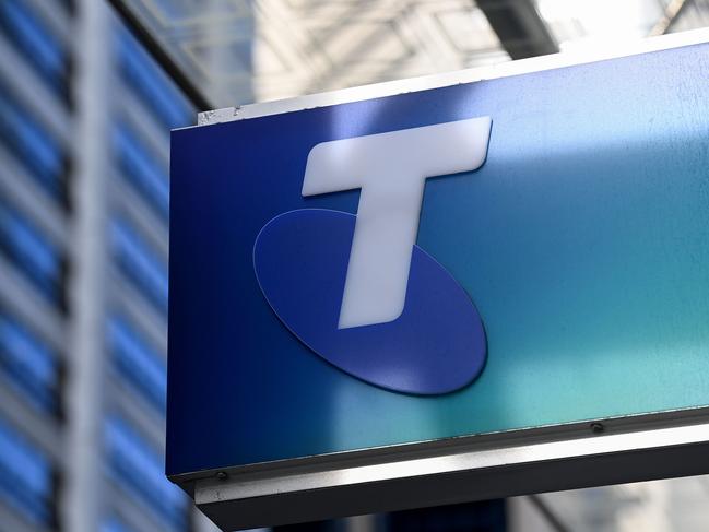 SYDNEY, AUSTRALIA - NewsWire Photos, SEPTEMBER, 30, 2021: Signage is seen at the Telstra store in the CBD of Sydney. Picture: NCA NewsWire/Bianca De Marchi