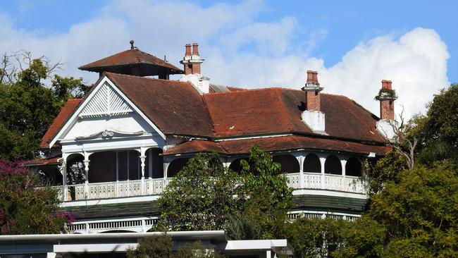 Brisbane City Council has voted to put emergency temporary planning protections on Lamb House at Kangaroo Point. Picture: AAP/Richard Waugh