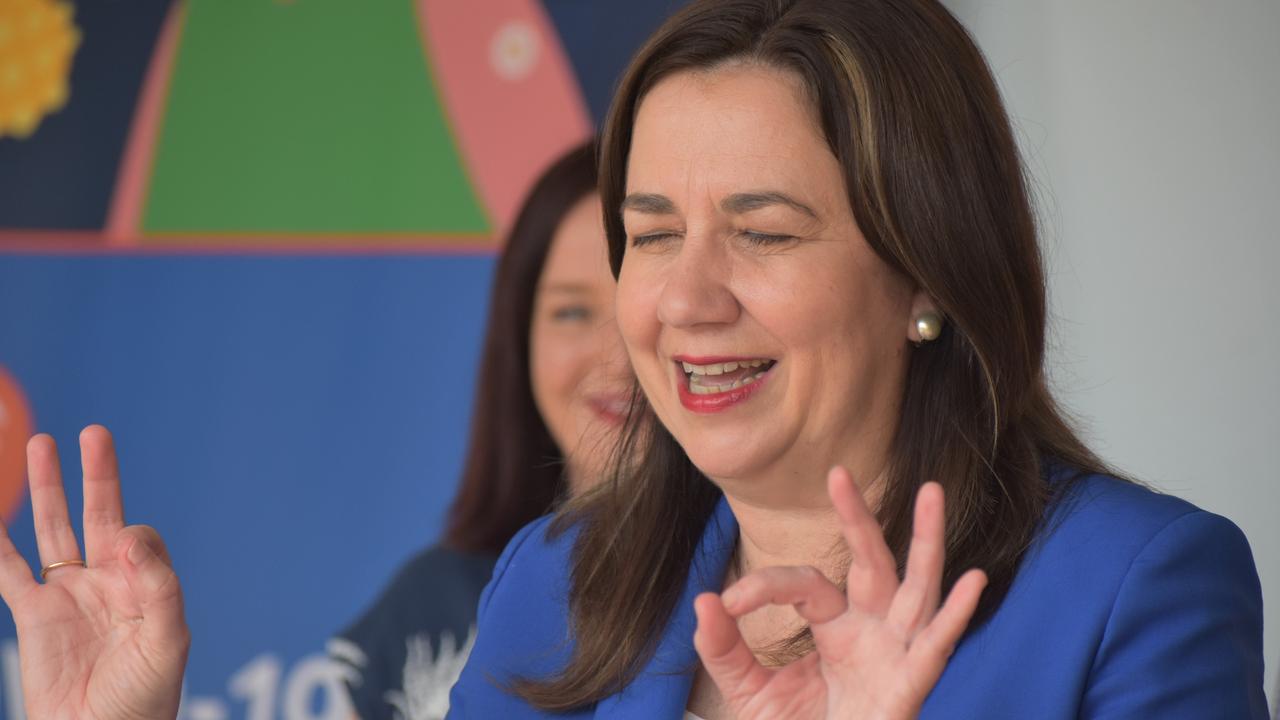 Premier Annastacia Palaszczuk will reopen the state by Christmas.
