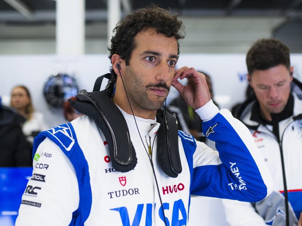 Daniel Ricciardo was left scratching his head after a disappointing British Grand Prix performance. Picture: Getty Images