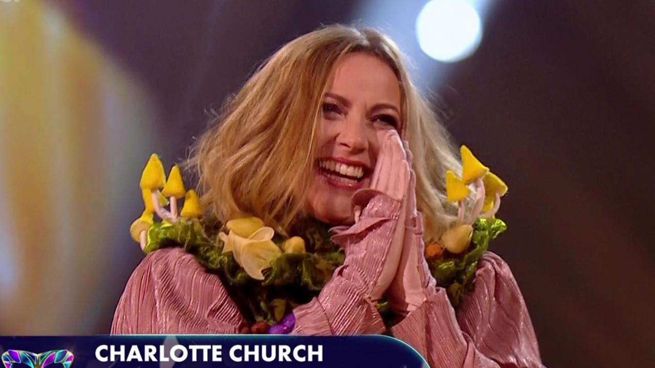 Charlotte Church came in second in The Masked Singer UK. Picture: ITV