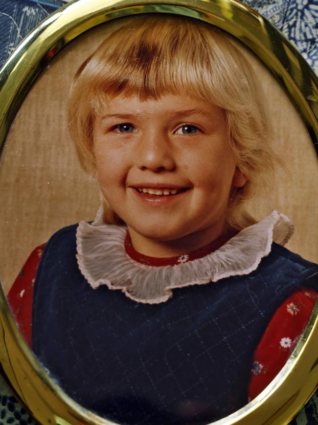 Kay, pictured as a child, no longer wants to be in pain. Picture: Sam Ruttyn