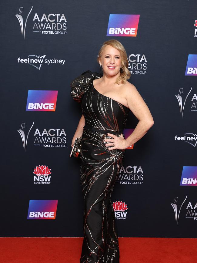 Sacha Horler attends the 2022 AACTA Awards. Picture: Brendon Thorne