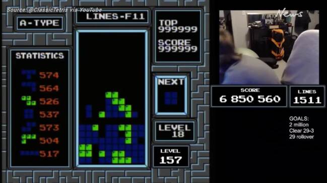 Teenager is the first human to beat classic video game Tetris