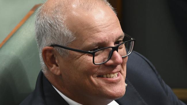 CANBERRA, AUSTRALIA, NewsWire Photos. AUGUST 3, 2023: Scott Morrison during Question Time at Parliament House in Canberra. Picture: NCA NewsWire / Martin Ollman