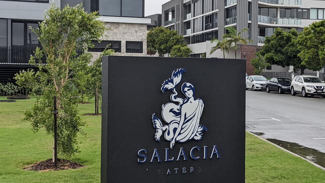 The Salacia Waters development in Paradise Point. Picture: Keith Woods.