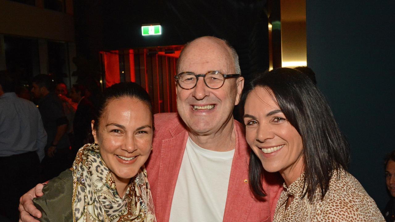 Leschen Smaller, Tony Cochrane and Sam Riley at GC Suns 2022 season launch at Nineteen at The Star Gold Coast. Pic: (c) Regina King