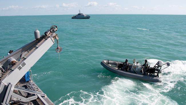 Exercise Kakadu is a multilateral maritime exercise involving Australian and international participants. Picture: Esther Linder