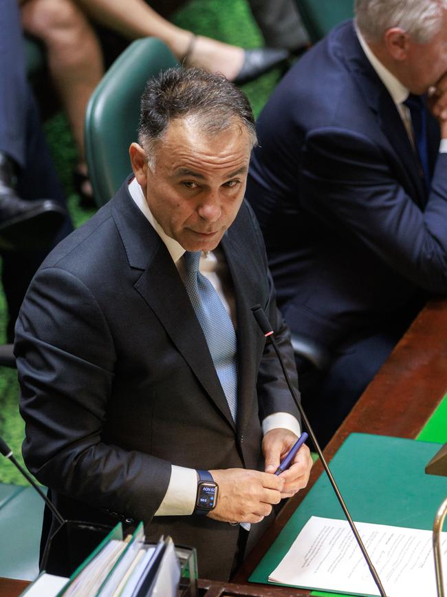 John Pesutto moved to expel Ms Deeming from the Liberal Party. Picture: David Geraghty