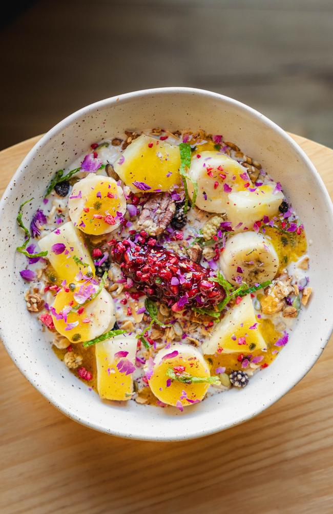 Tropical bircher at Tatler Lane by Sweetbrew. Picture: Facebook