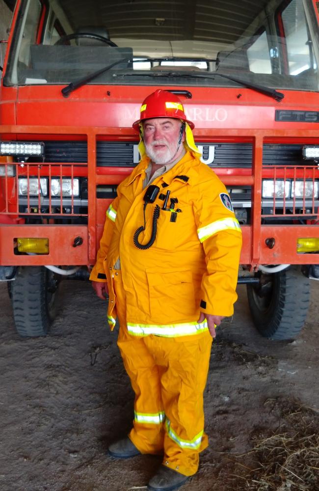 Bill Kingwill, Adjungbilly fire captain. Picture: Supplied