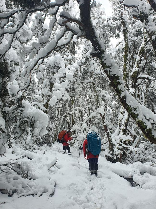 On the approach to Pine Forest Moor Hut. Picture: Ben Christie-Johnston