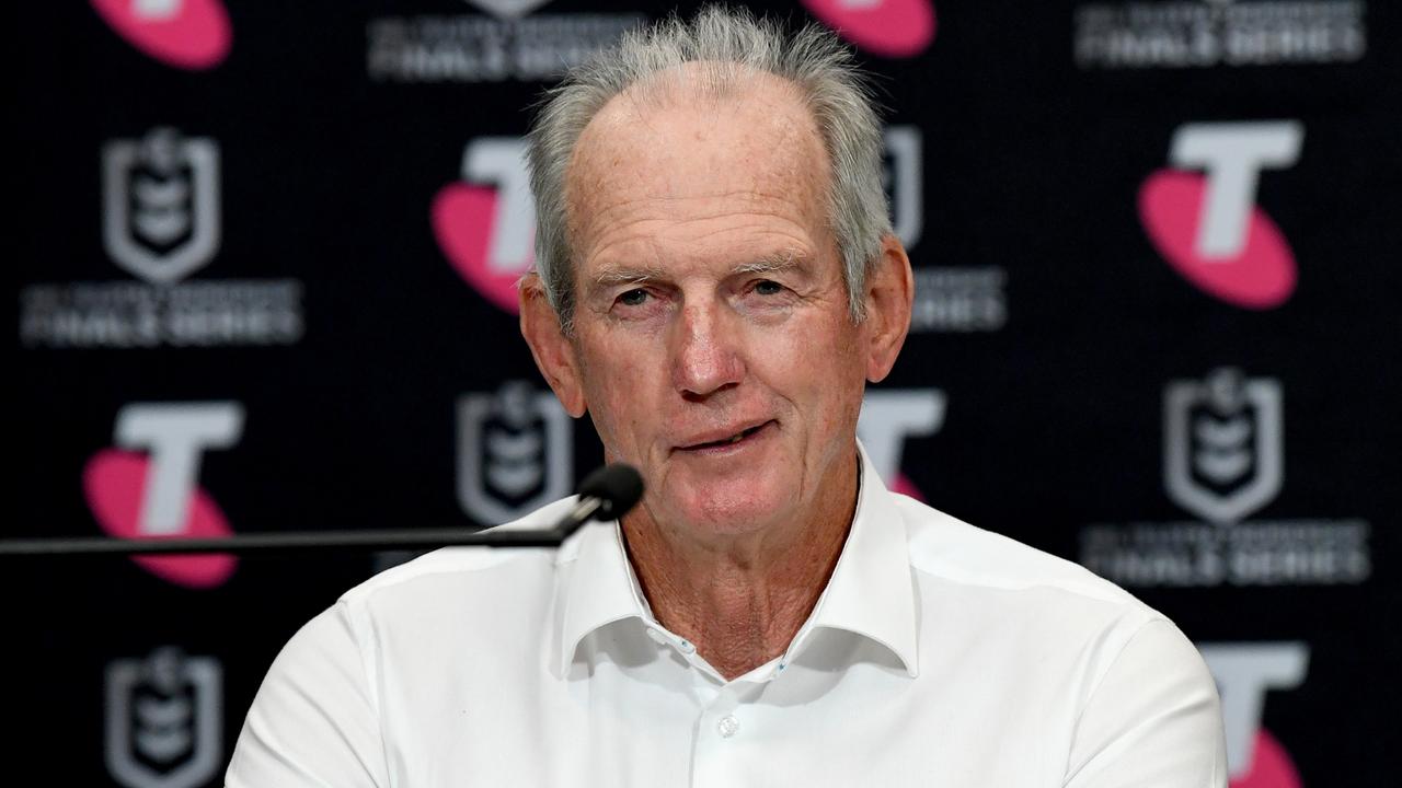 Wayne Bennett will be chasing another slice of history with Souths in the grand final. Picture: Bradley Kanaris/Getty Images