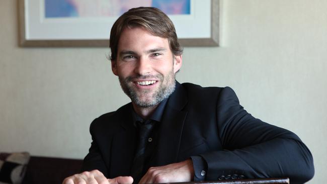 Seann William Scott in Sydney in 2012 to promote American Pie: Reunion.