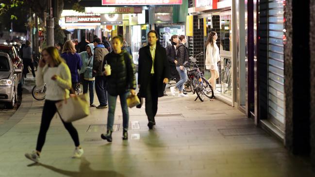 A generic photo of people out and about in Kings Cross.