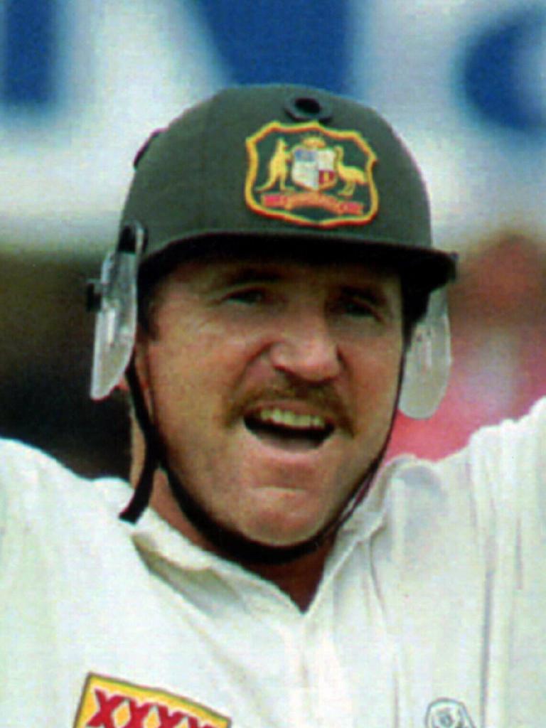 Former Australian captain Allan Border.