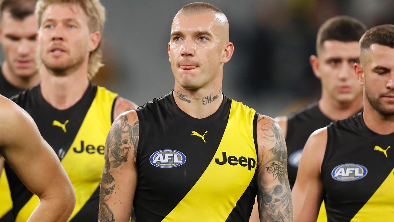 Richmond is up against it to attain another premiership. Picture: Michael Willson/AFL Photos /Getty Images