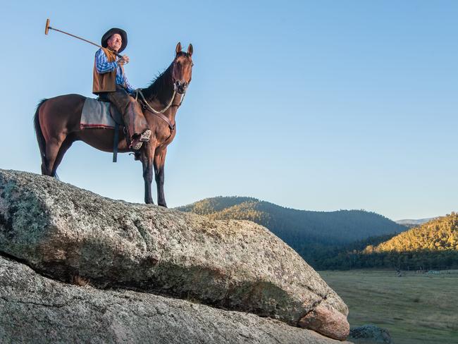 Next month, Ken saddles up for the Geebung Polo Classic — the oldest polo event in Victoria. Picture: Jason Edwards