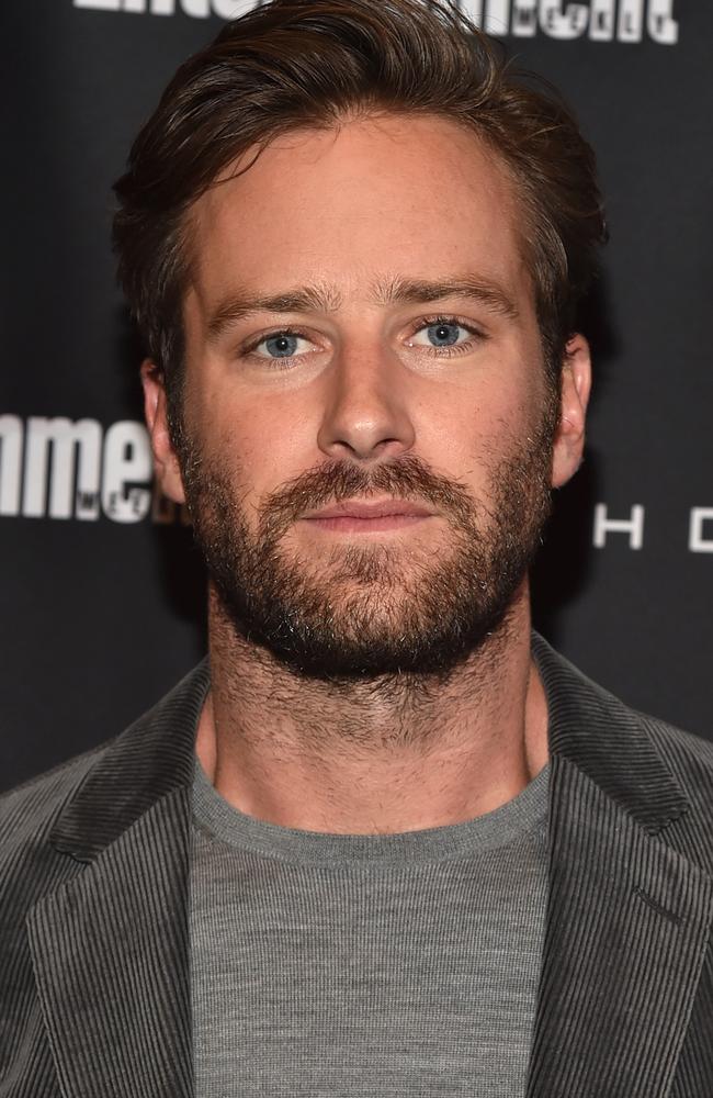 Armie Hammer allegedly called the multiple complaints about him ‘kink shaming’. Picture: Getty Images.