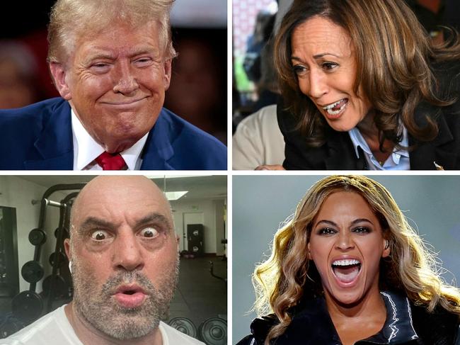 Rogan v Beyoncé: Trump, Harris clash in battle of megastars