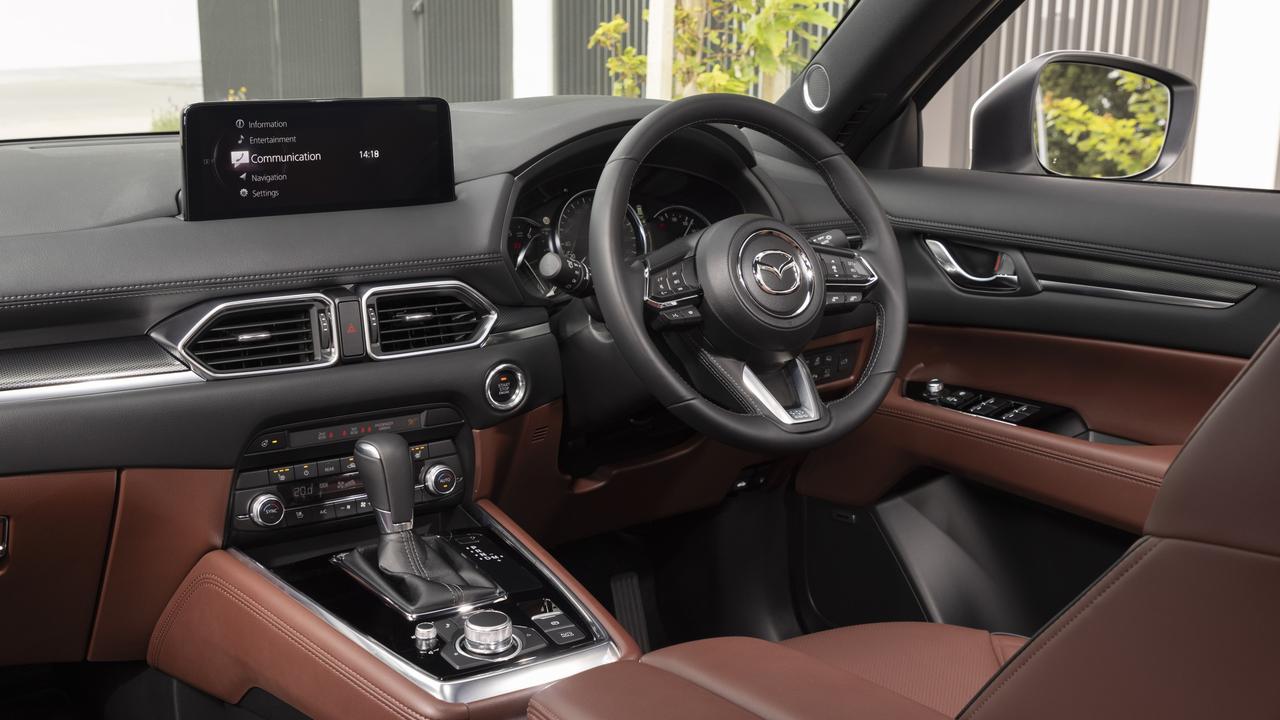 High-quality finishes and luxe features adorn the cabin.