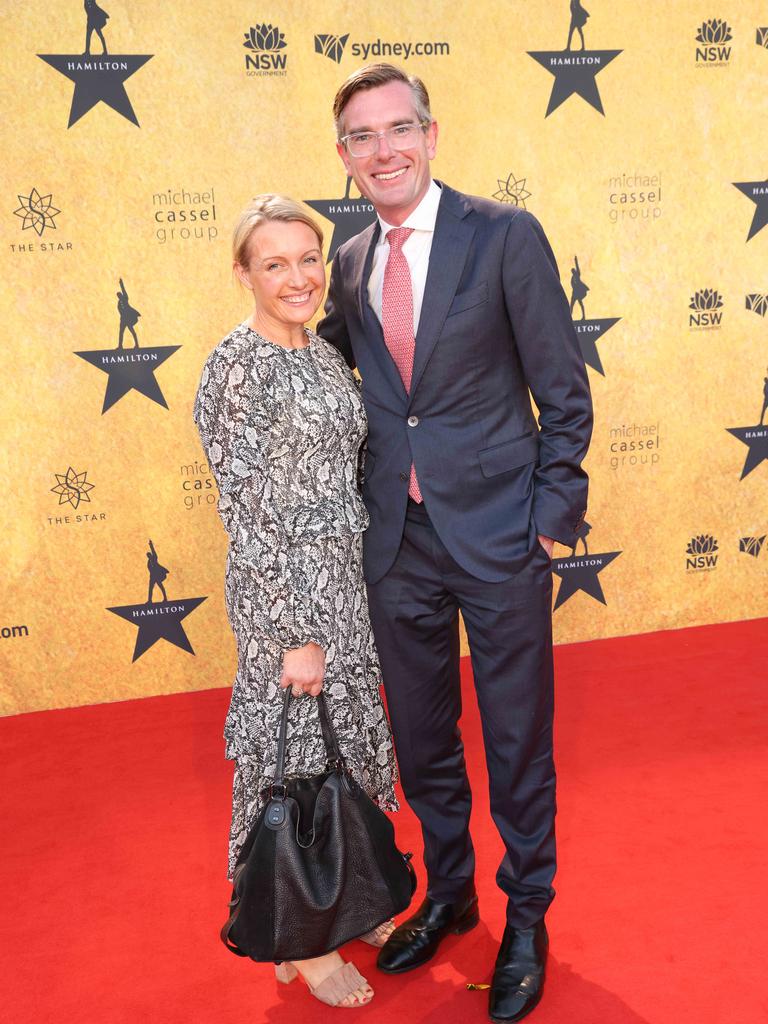 At the Australian Premiere of Hamilton the musical in March. Picture: Damian Shaw