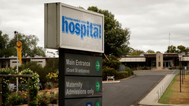 Bacchus Marsh &amp; Melton Hospital.