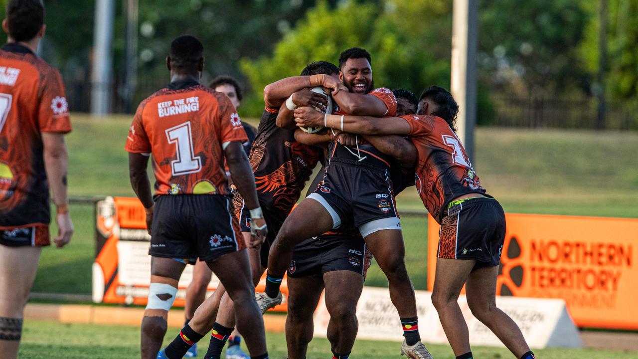 2024 Deadly Cup Carnival between the Indigenous All Stars and Territory All Stars. Picture: Pema Tamang Pakhrin