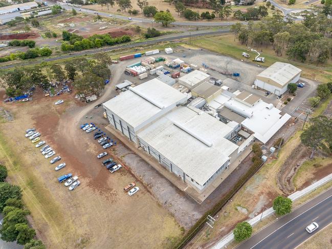 FOR SALE: The Weis factory in North Toowoomba has hit the market through an expressions of interest campaign.