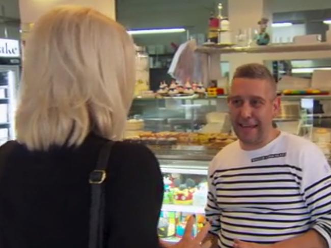 “I’m sorry Janet, we don’t sell cakes here … TRICK! Oh, I crack me up. What’s it like outside? I’ve never left this shop.”