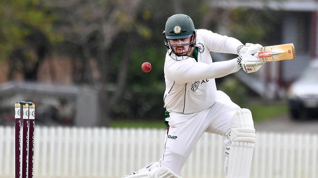 Souths Batsman Harry Jones Norths Vs Souths Saturday December 3, 2022. Picture, John Gass