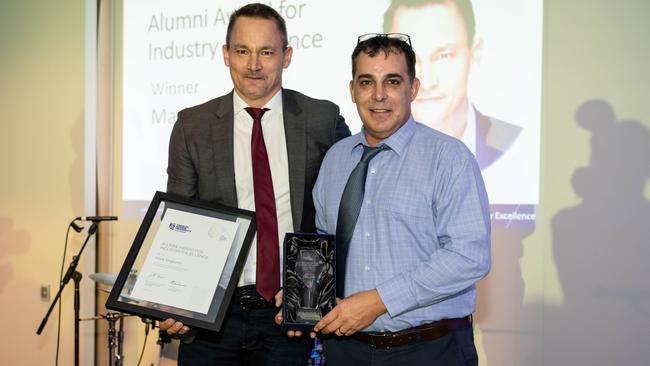 Dr Mark Englund was recognised with the Alumni Award for Industry Excellence. Picture: Julianne Osborne