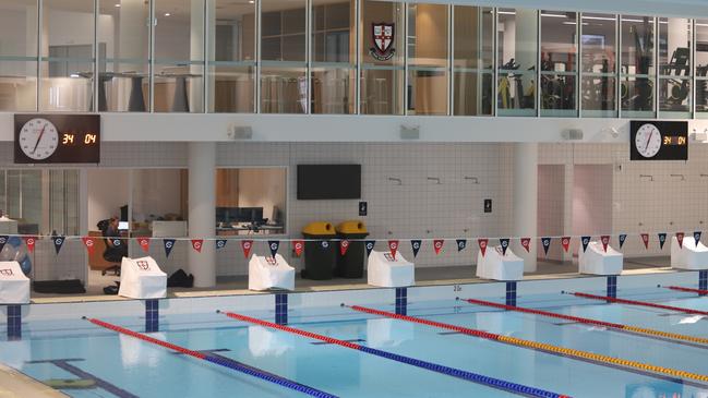 The world class Murray Rose Aquatic and Fitness Centre hosted the US swim team. Photo: Cranbrook School.