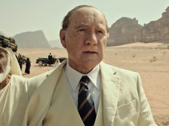 Kevin Spacey as Jean Paul Getty in a screen grab from trailer for the film All the Money in the World. His scenes would be later re-shot with Christopher Plummer in the role, so tarnished had his name become.