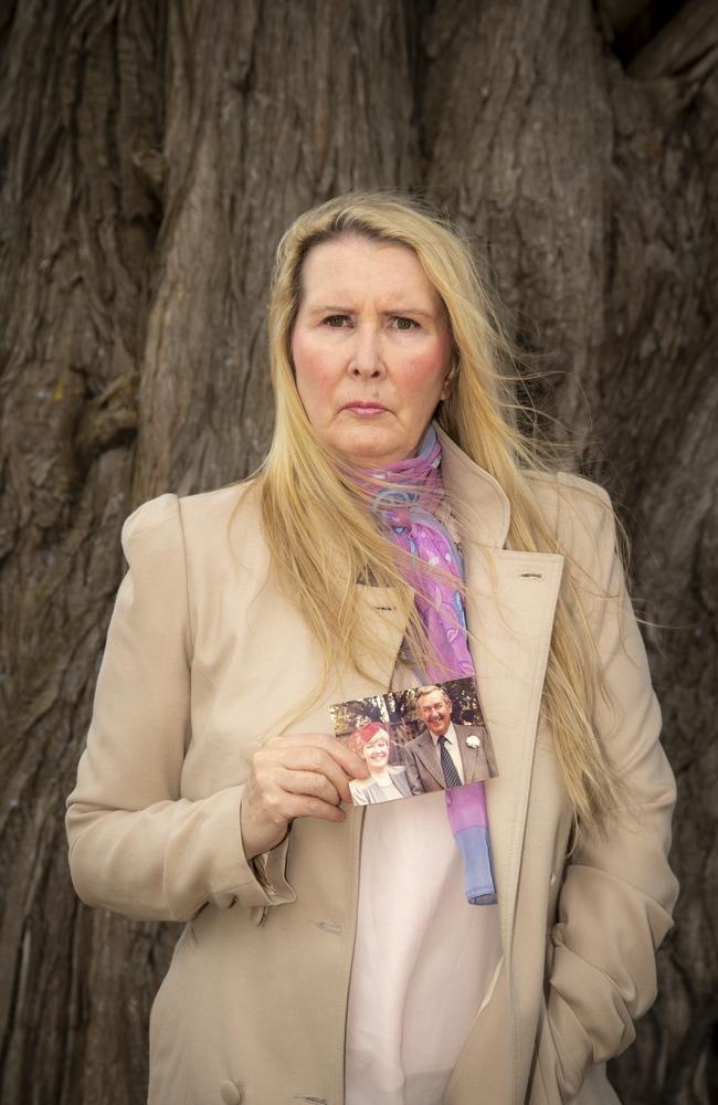 Debbie Martin, 61, from Melbourne has concerns over how both her father and mother were cared for in different residential homes. Supplied