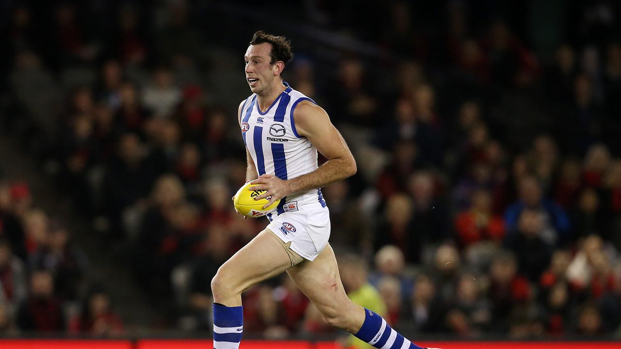 North Melbourne's Todd Goldstein is likely to be the third ruckman selected in SuperCoach AFL Draft leagues