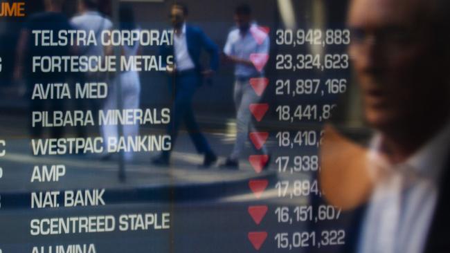 The Australian sharemarket is set to open higher despite mixed lead on Wall Street.Picture: Jenny Evans/Getty Images