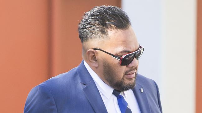 Talatau Dal Amone outside Wollongong Courthouse in 2018. Picture: Dylan Robinson
