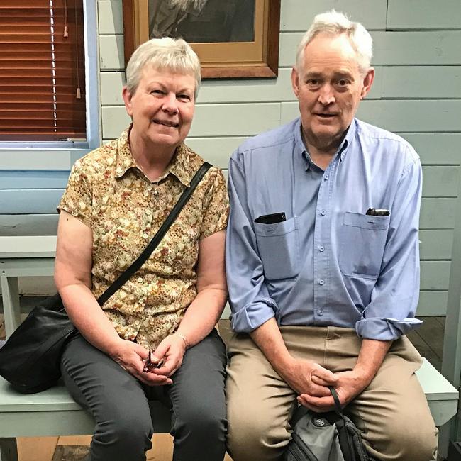 Korumburra pastor Ian Wilkinson and wife Heather Wilkinson.