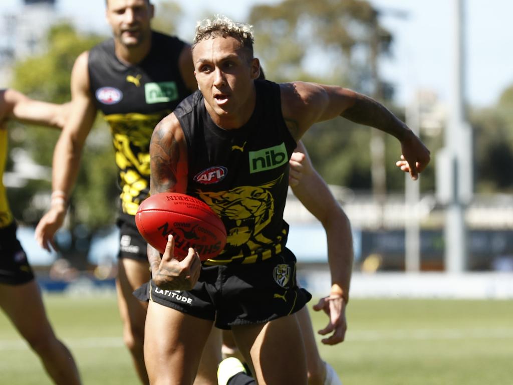 Shai Bolton looked slick in the clash with teammates. Picture: Getty Images