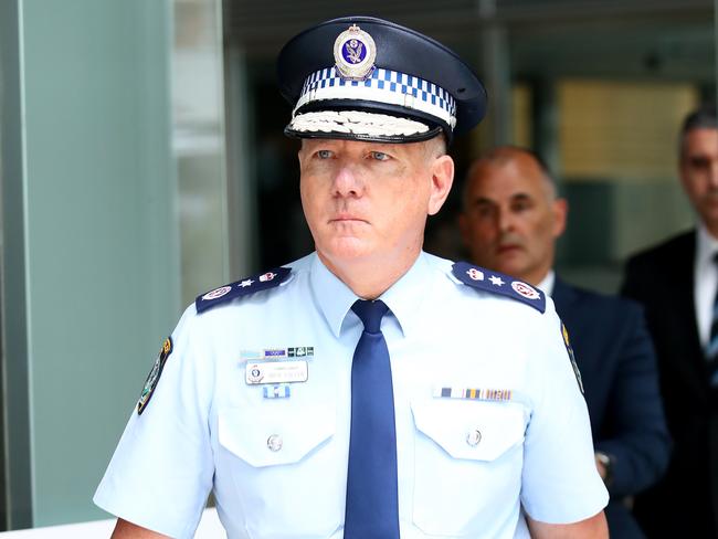 NSW Police Commissioner Mick Fuller told a budget estimates hearing about 30 per cent of calls to police are mental health related. Picture: Hollie Adams/The Australian